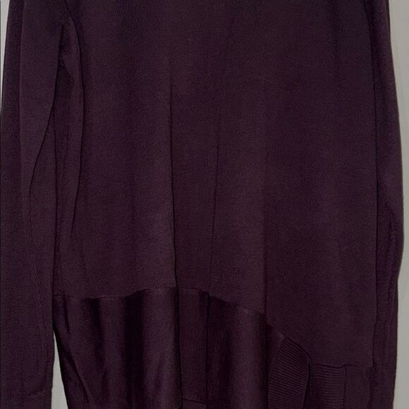 Simply Vera Vera Wang Purple Embellished Long Sleeve Sweater - Picture 6 of 11